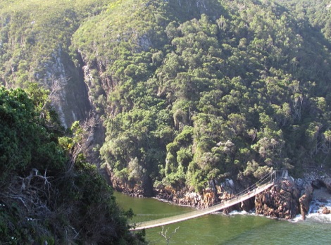 South Africa Storms River Bridge